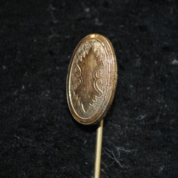 Antique Horton, Angell & Co. Engraved Edwardian Gold-filled Stick / Tie Pin - Picture 2 of 9